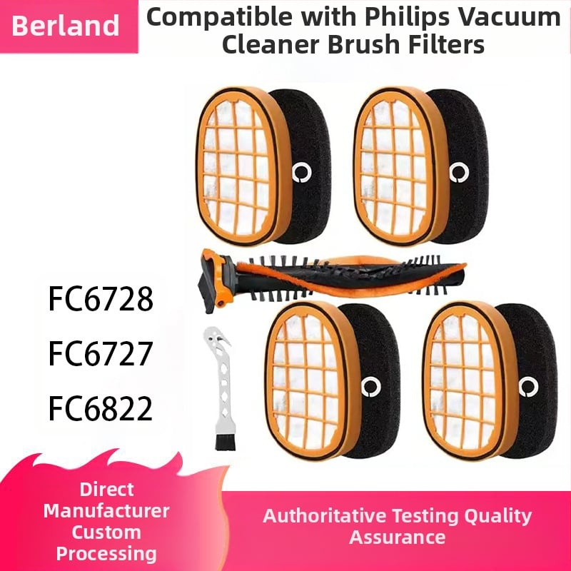 Philips porszívó görgős kefés szűrőalkatrész FC6728 FC6727 FC6822 (200 W, 120 V, 41–60 m², háztartási használat)
