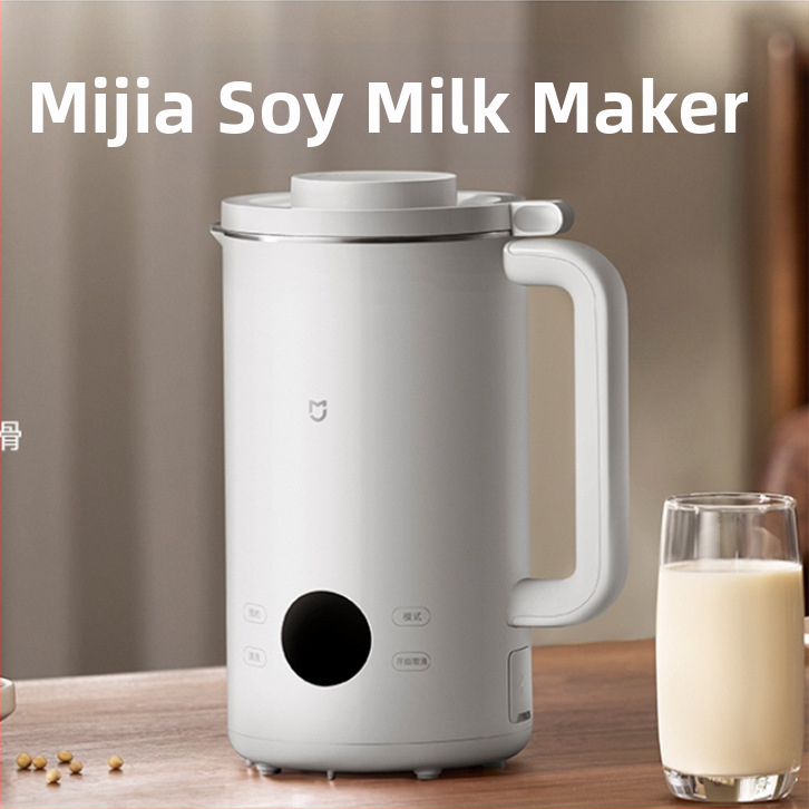 Xiaomi Mijia Смарт 900W 1.2L Блендер за Соево Мляко и Сокове — управление с въртящо копче, 3–5 порции, 3D равномерно нагряване