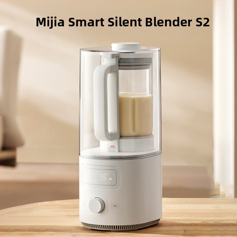 Xiaomi Mijia Смарт 900W 1.2L Блендер за Соево Мляко и Сокове — управление с въртящо копче, 3–5 порции, 3D равномерно нагряване