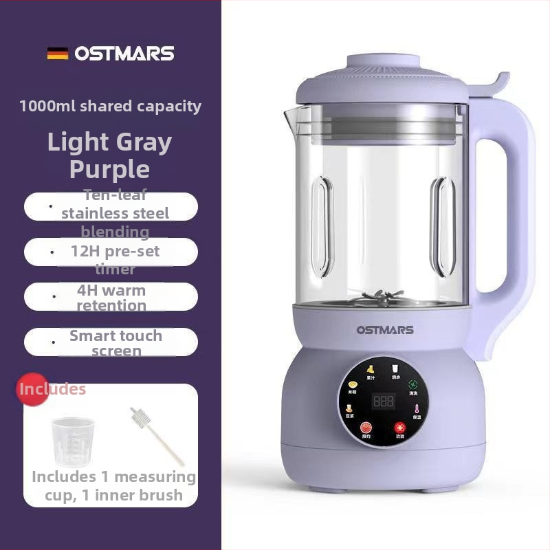 OSTMARS PBJ-010 Машина за соево мляко, 800W, капацитет 1000-1500 мл, автоматично почистване, за 2-3 души