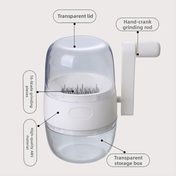 King Jin Yu Χειροκίνητος θραυστήρας φιστικιών και αποξηραμένων φρούτων για περιστέρια, πλαστικό, καταγωγή Τιάντζιν