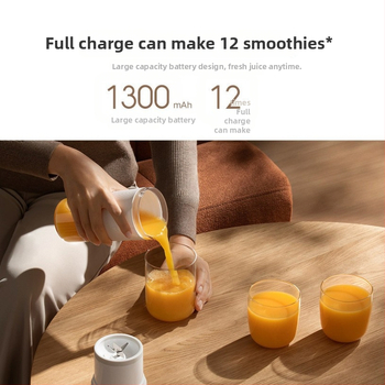 Xiaomi Mijia портативна сокоизстисквачка-чаша, 45W, 18001–20000 rpm, 400 ml капацитет, автоматично почистване