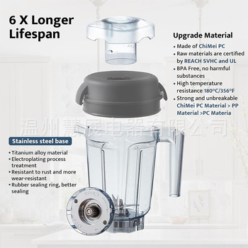 Vitamix съвместима заместваща чаша VT 32oz за соево мляко, аксесоар към разбъркване и смилане – модел VT 32oz