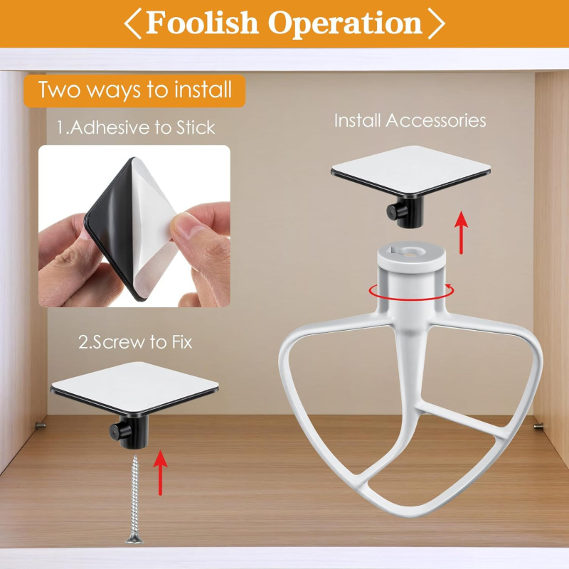 KP-632 Univerzális kampó KitchenAid konyhai tartozékokhoz – Típus: kampó; Modell: KP-632; Használat módja: kampó