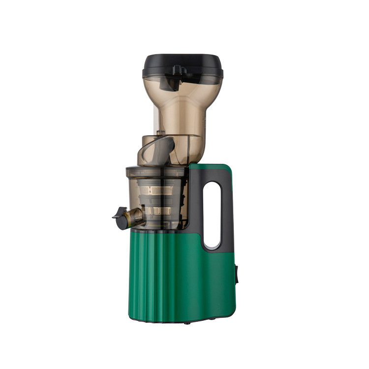 Домашна сокоизстисквачка – 200W или по-малко, 300 ml капацитет, пулп кутия 0.5–1 л, максимален изход на сок 400 ml, функции: соево мляко, мляно месо, сладолед, млечни коктейли