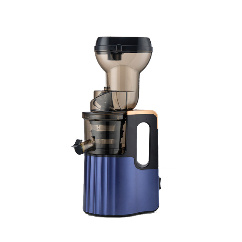 Домашна сокоизстисквачка – 200W или по-малко, 300 ml капацитет, пулп кутия 0.5–1 л, максимален изход на сок 400 ml, функции: соево мляко, мляно месо, сладолед, млечни коктейли