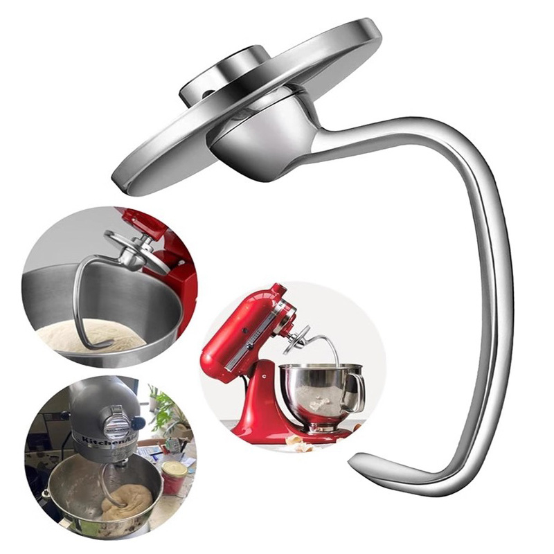 Konyhai mixer tartozékok: tojáshabverő és dagasztóhorog – kompatibilis a standmixerrel