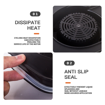 Кухненски многофункционален блендер, 2 л капацитет, 7+ скорости, 10 000 об./мин мотор, двойни ножове, напълно автоматичен режим с управление с копче