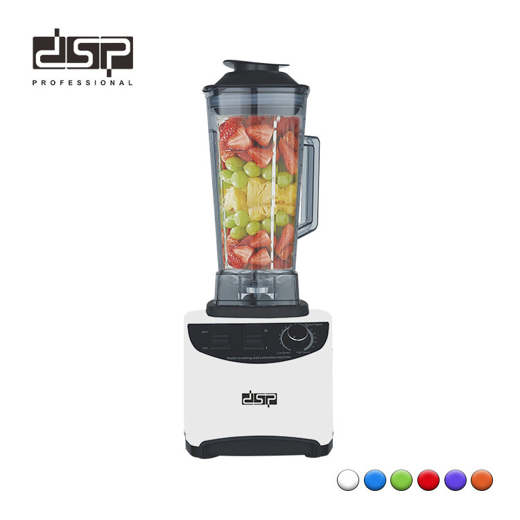 Кухненски многофункционален блендер, 2 л капацитет, 7+ скорости, 10 000 об./мин мотор, двойни ножове, напълно автоматичен режим с управление с копче