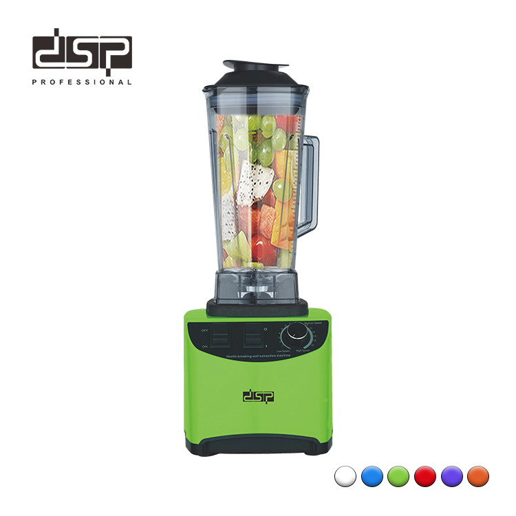 Кухненски многофункционален блендер, 2 л капацитет, 7+ скорости, 10 000 об./мин мотор, двойни ножове, напълно автоматичен режим с управление с копче