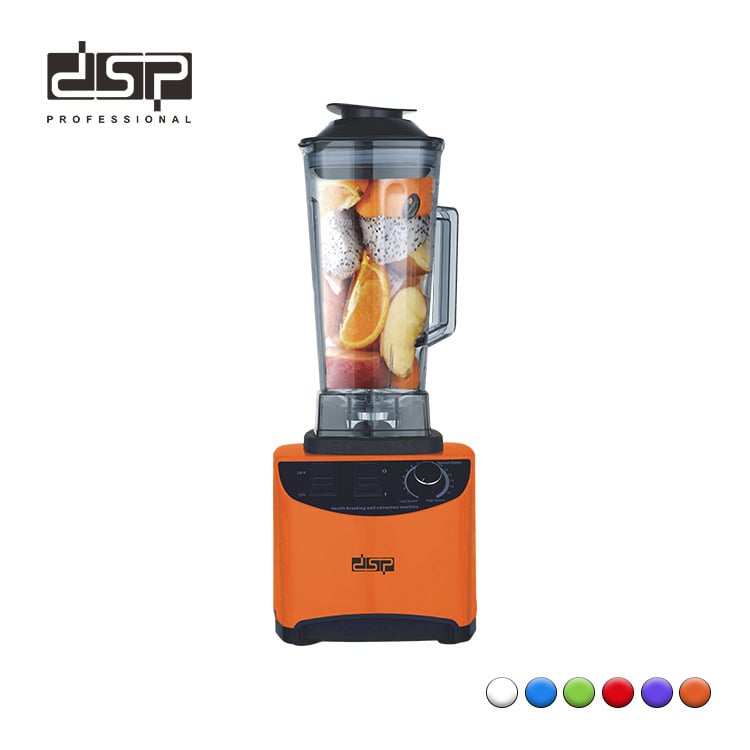 Кухненски многофункционален блендер, 2 л капацитет, 7+ скорости, 10 000 об./мин мотор, двойни ножове, напълно автоматичен режим с управление с копче