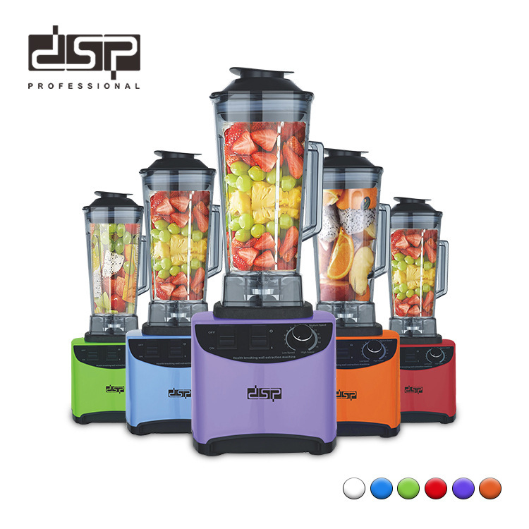 Кухненски многофункционален блендер, 2 л капацитет, 7+ скорости, 10 000 об./мин мотор, двойни ножове, напълно автоматичен режим с управление с копче