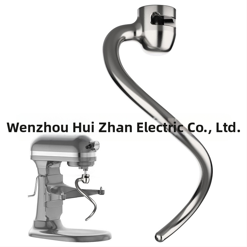 Nerezový hák na cesto pre kuchynský mixér KitchenAid – kompatibilný so radou Professional 5 Plus a 600 Series