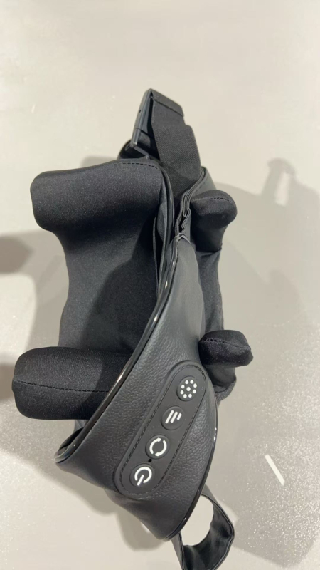 Masažer za ramena i vrat s 6 masažnim glavama, USB napajanje, vremenski tajmer, model 002, koži-prijateljska površina