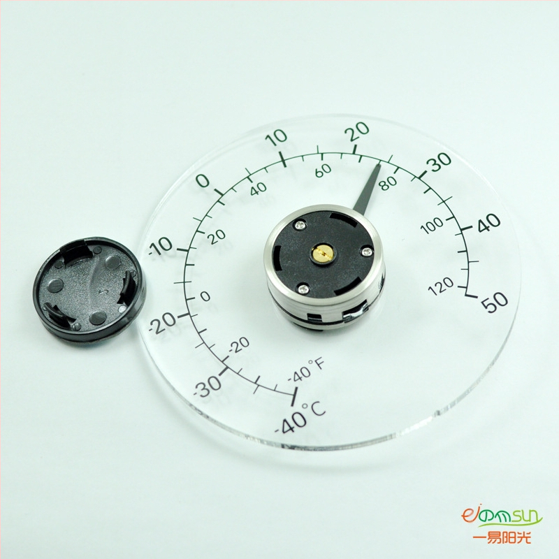 Външен стъклен термометър за врати и прозорци - водоустойчив, за оранжерия, модел 9110D