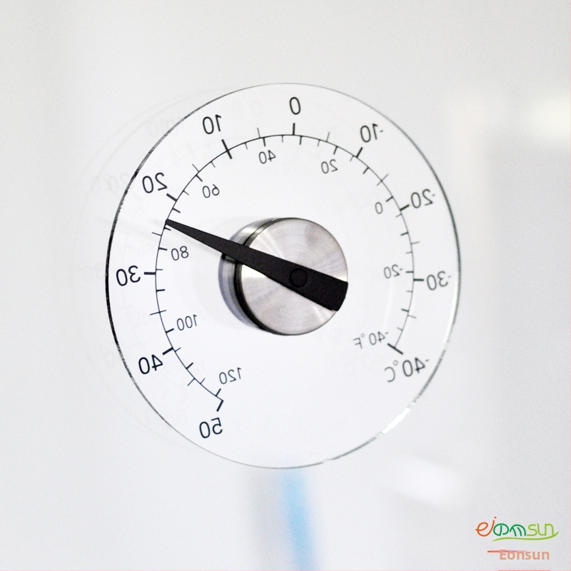 Външен стъклен термометър за врати и прозорци - водоустойчив, за оранжерия, модел 9110D