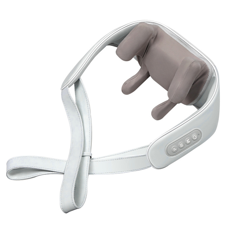 Bei Li – Șal de masaj pentru umeri și gât, cu 6 capete, terapie infraroșie, temporizator, model BL-JSS-317