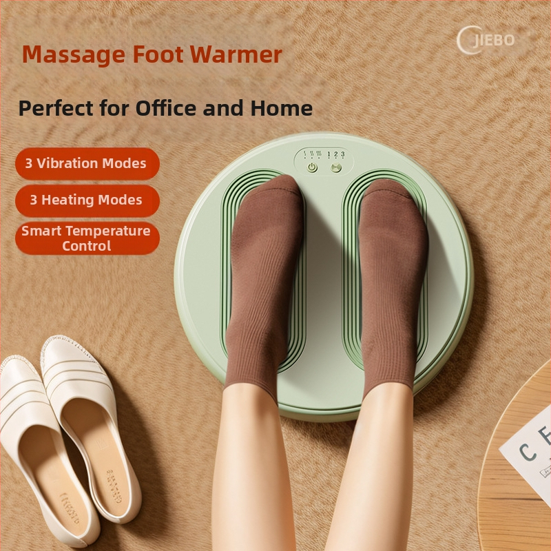Двуфункционален нагревател за крака с масаж - USB захранване, 5V 10W, модел H02, тегло 700 g, за дом, общежитие и офис