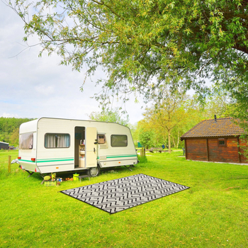 Ārējā PP caurules pinuma paklājs, tukšas plastmasas caurules ar Twill audumu, mitrumizturīgs, viegls, 200–750 g/m², piemērots 5–10 personām