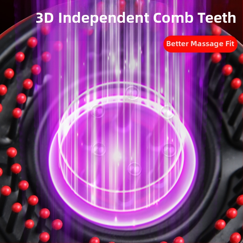 Масажор за глава Yun hesheng S18 – батерийно захранване, управление с бутон, масаж чрез месене