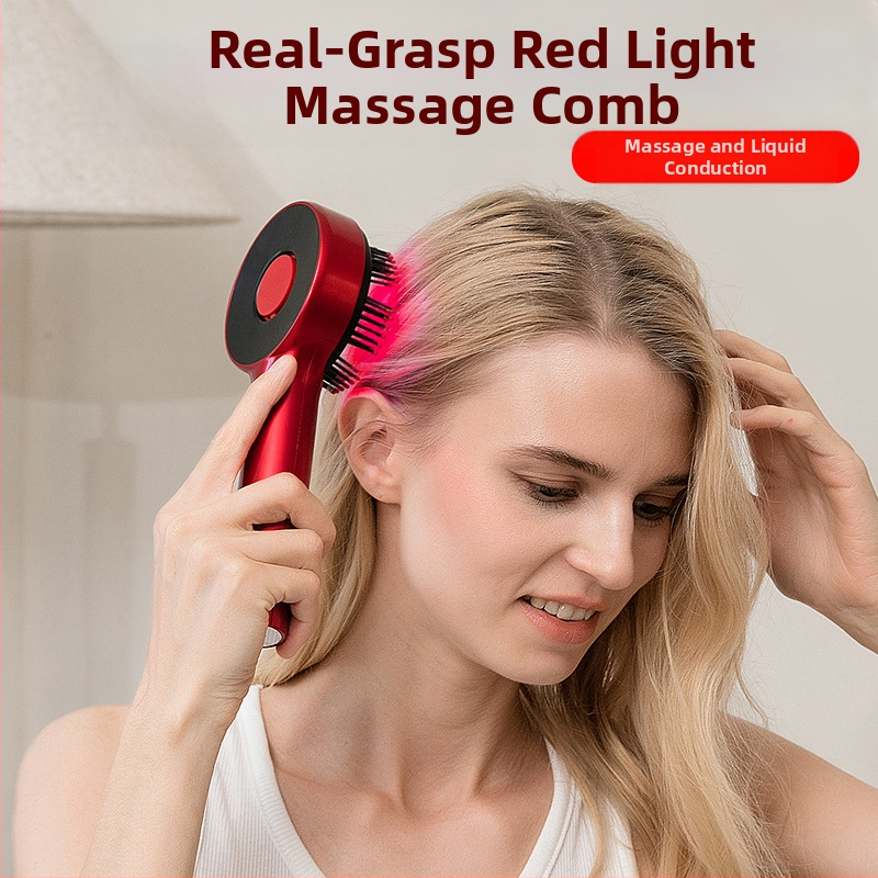 Масажор за глава Yun hesheng S18 – батерийно захранване, управление с бутон, масаж чрез месене