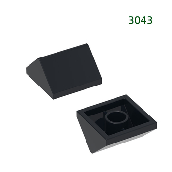 Wange mikro építőelemek – DIY ABS műanyag, kompatibilis a 3043-mal, 7–14 éveseknek