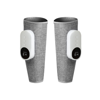 Pusiau prilipęs kojų masažuoklis su oro pagalvėmis ir karštoji kompresija, USB įkrovimas, laikmatis, mygtukų valdymas