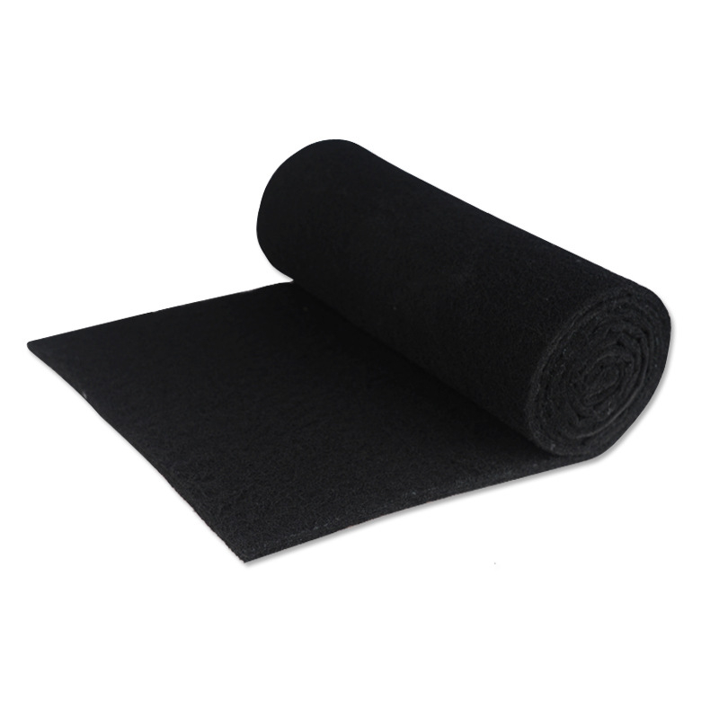 Automobilių neaustinis audinys su liepsną atspariais poliesterio pluoštais, šukos tinklas, prekės kodas Jcf-15