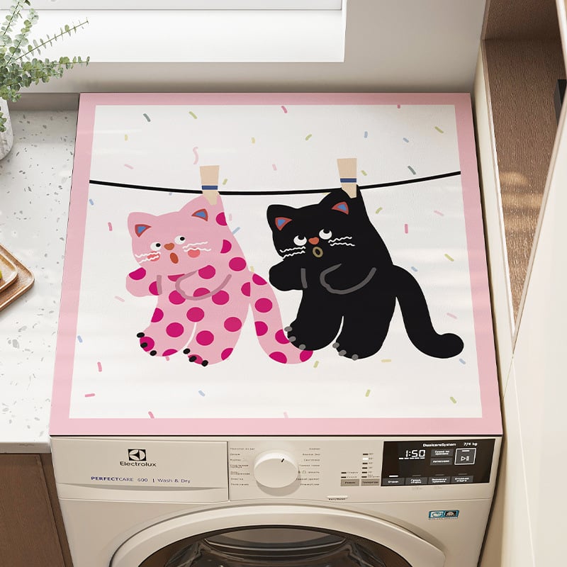 Калъф за барабан пералня — антиплъзгащ се, водопоглъщащ, защита от прах; материал: термоизолиращо алуминиево фолио; стил: прост и модерен; категория: покривка за прах/диван/климатик; без персонализация.