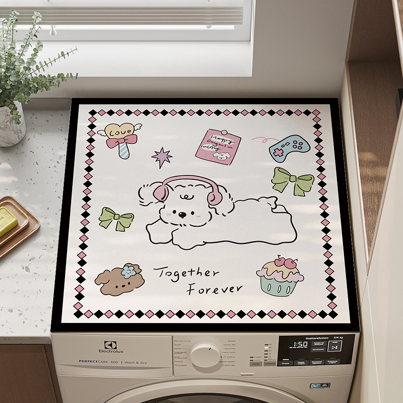 Калъф за барабан пералня — антиплъзгащ се, водопоглъщащ, защита от прах; материал: термоизолиращо алуминиево фолио; стил: прост и модерен; категория: покривка за прах/диван/климатик; без персонализация.