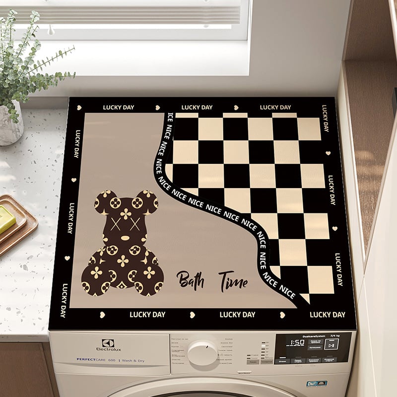 Калъф за барабан пералня — антиплъзгащ се, водопоглъщащ, защита от прах; материал: термоизолиращо алуминиево фолио; стил: прост и модерен; категория: покривка за прах/диван/климатик; без персонализация.