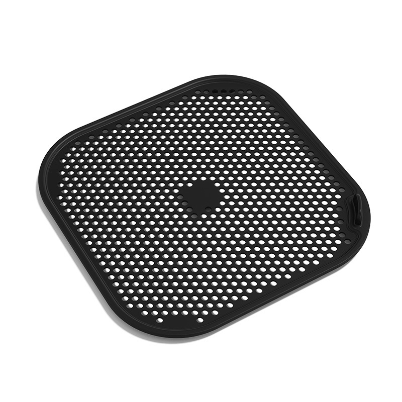 Air Fryer priedas: silikoninė alyvos skydelė su dviejų zonų purslių apsauga Ninja FN101 – medžiaga silikonas, šiuolaikiškas paprastas stilius, paleistas 2025.3