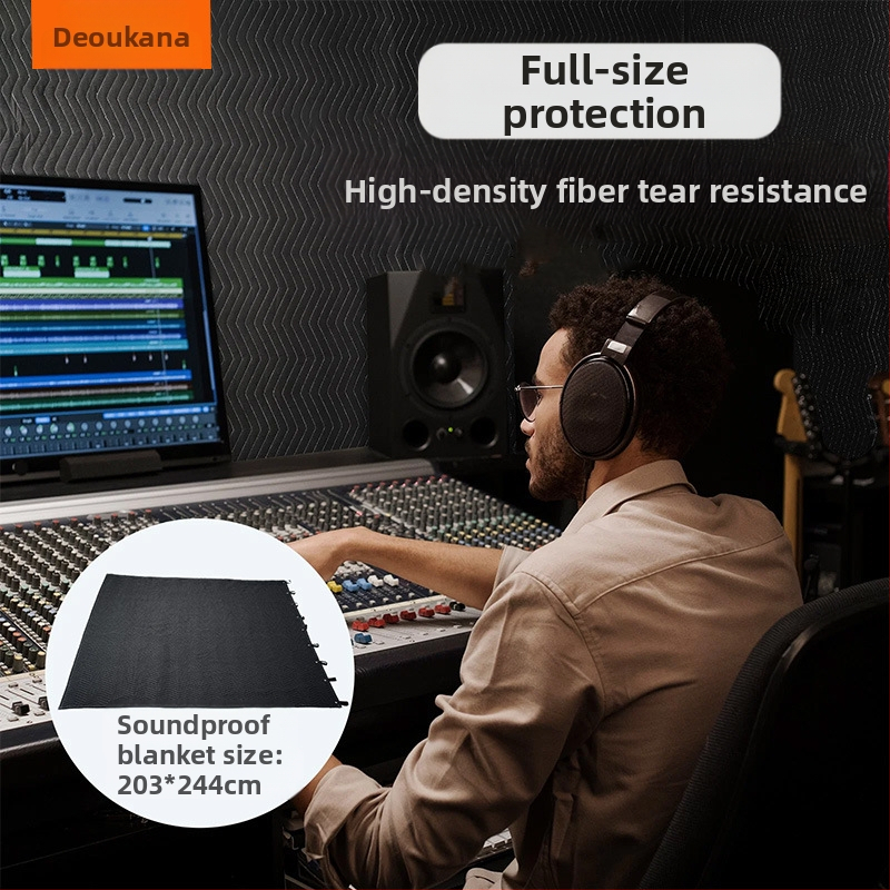 Deoukana Netkaná polyestrová zvukovoizolačná podložka pre batožinový priestor, podložka pre domáce zvieratá a hudobnú miestnosť — Materiál: polyestrové vlákno; Hmotnosť: 4,4 kg; Balenie: krabica
