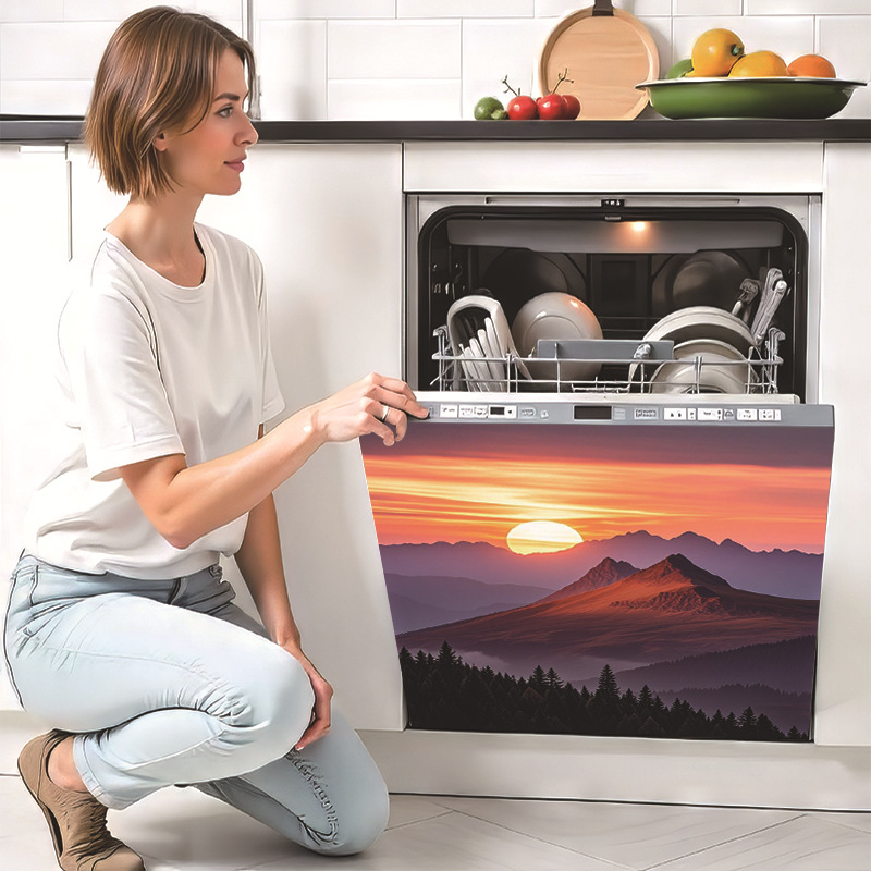 Πλάκα μαγνητών για πλυντήριο πιάτων - PET μαγνήτες - Μοντέρνο στυλ - Προσαρμοζόμενο - Μάρκα: jinduolai