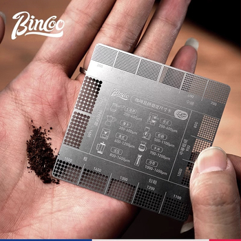 Bincoo Κλίμακα Μύλου Καφέ – 304 Ανοξείδωτο Ατσάλι, Στυλ Light Luxury, Κάρτα Μέτρησης Καφέ για Οικιακή και Επαγγελματική Χρήση