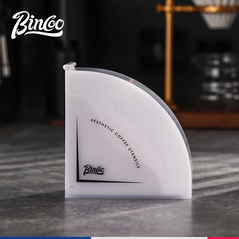Bincoo ABS kutija za papirnate filtre za kavu V60 – držač papirnih filtera, zaštita od prašine, za kućnu ili kafić upotrebu