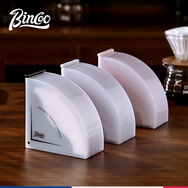 Bincoo ABS kutija za papirnate filtre za kavu V60 – držač papirnih filtera, zaštita od prašine, za kućnu ili kafić upotrebu
