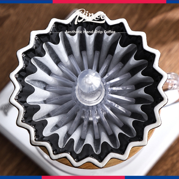 Bincoo V60 Origami Κύπελλο Φίλτρου Καφέ — Ατόφιο Ξύλο, Μηχανικά Κατασκευασμένο