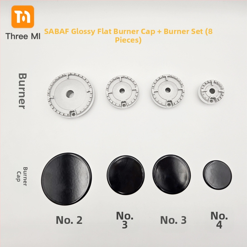 Железен капак за газова печка + разпределител на пламъци, комплект • Марка threemi • Модел Flat fire cover + flame distributor set • Монтаж: ръчен • Нетно тегло: 500 g
