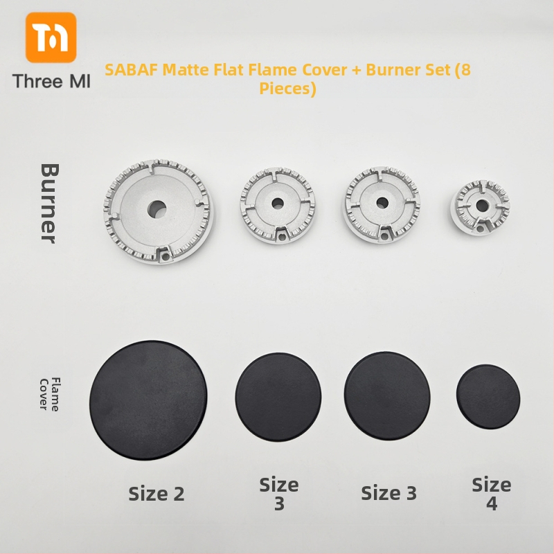 Железен капак за газова печка + разпределител на пламъци, комплект • Марка threemi • Модел Flat fire cover + flame distributor set • Монтаж: ръчен • Нетно тегло: 500 g