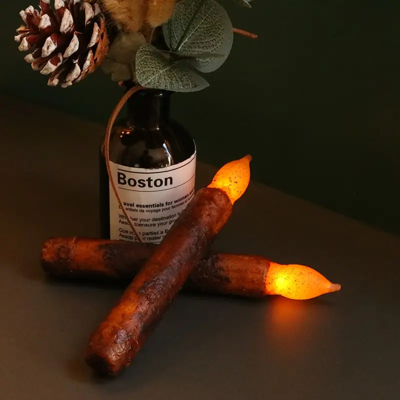 Elektroninė žvakė lemputė - plastmasė, gėlių formos, injekcinis formavimas, logotipo spausdinimas įmanomas