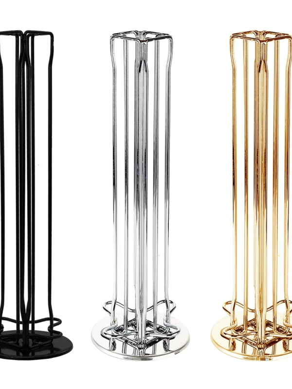 Nespresso kapszulatartó, 40 kapszula kapacitás, 360° forgó kijelző, bár/kávézó számára