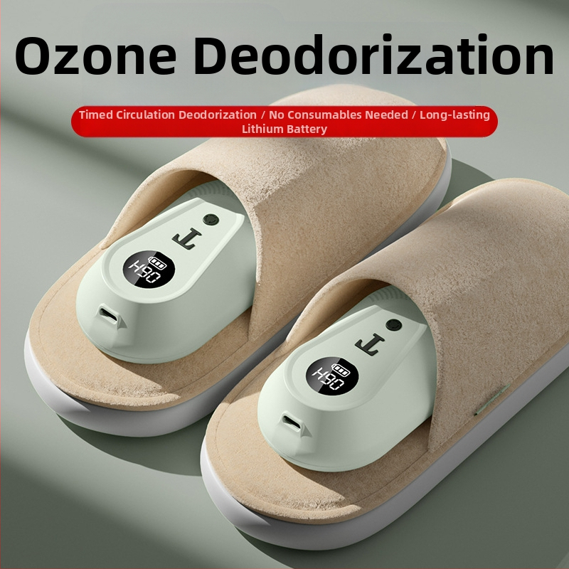 FLYHSO T5 USB ozono dezodorantas namų naudojimui, aprėptis iki 10 m², kompozicinis filtras, CE sertifikatas