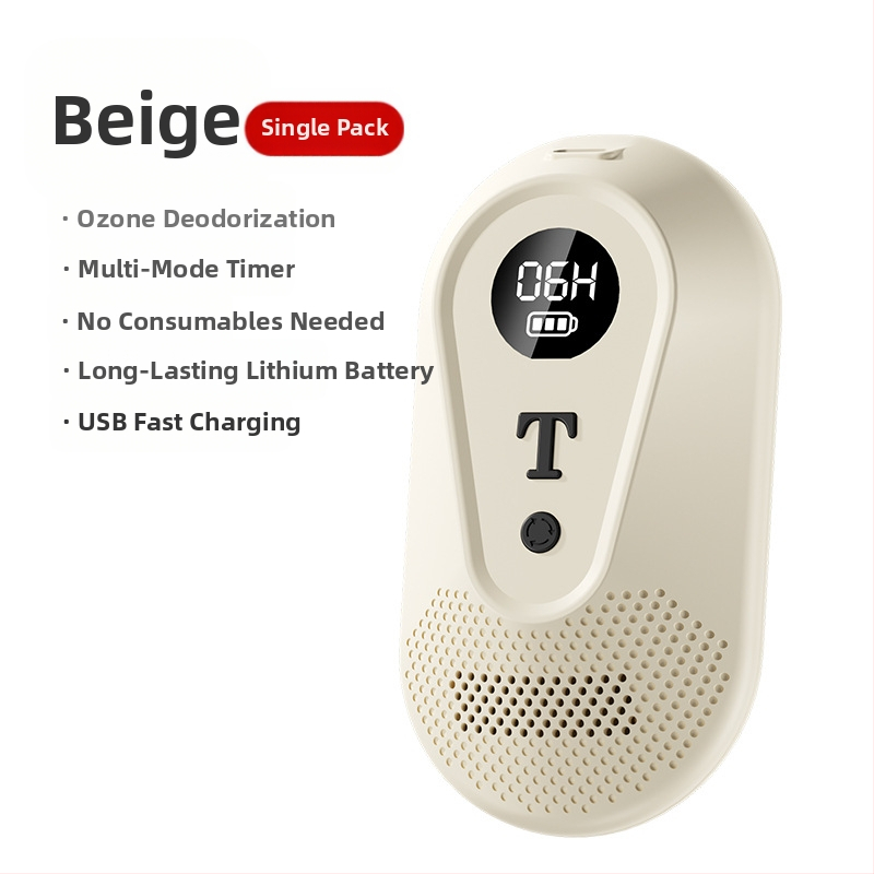 FLYHSO T5 USB οζονιστικός αποσμητήρας για οικιακή χρήση, κάλυψη έως 10 τ.μ., σύνθετο φίλτρο, CE πιστοποιημένο