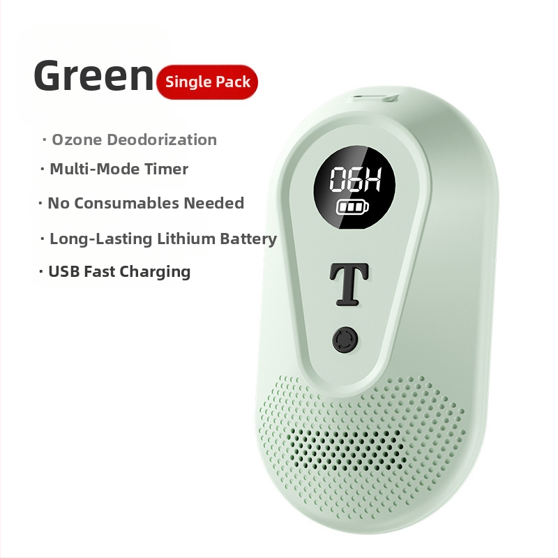 FLYHSO T5 USB οζονιστικός αποσμητήρας για οικιακή χρήση, κάλυψη έως 10 τ.μ., σύνθετο φίλτρο, CE πιστοποιημένο