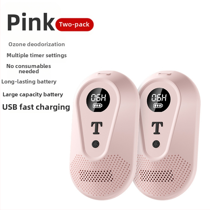 FLYHSO T5 USB οζονιστικός αποσμητήρας για οικιακή χρήση, κάλυψη έως 10 τ.μ., σύνθετο φίλτρο, CE πιστοποιημένο