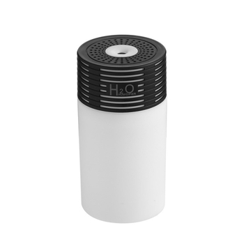 Auto mitrinātājs ar aromātizētāju un gaisa attīrītāju, plastmasas korpuss, USB 5V, 2–5W