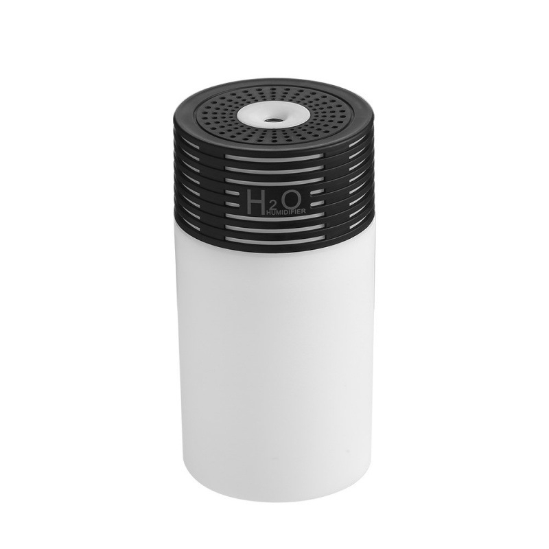 Automobilinis drėkintuvas su aromatizatoriumi ir oro valytuvu, plastikinis korpusas, USB 5V, 2–5W