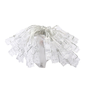 Αλυσίδα LED με κλιπ IP65, 5000 lm, 3000 K, ρυθμιζόμενη φωτεινότητα (LM0015)