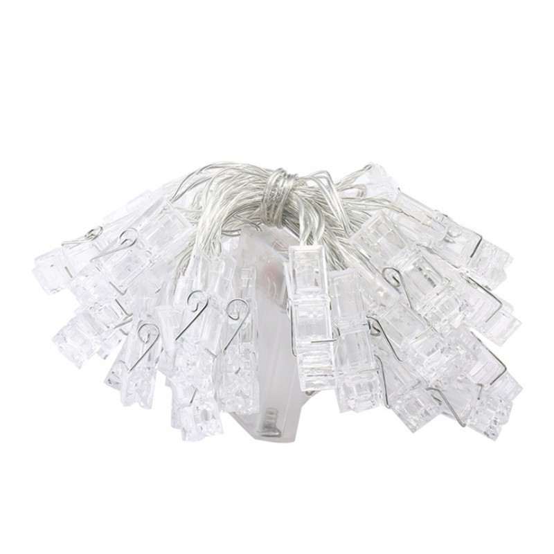 LED fénylánc klipszekkel IP65, 5000 lm, 3000 K, dimmelhető (LM0015)